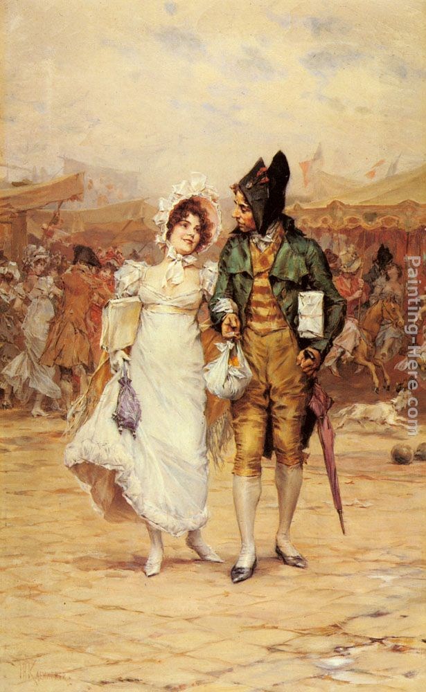 Frederick Hendrik Kaemmerer A Day at the Carnival